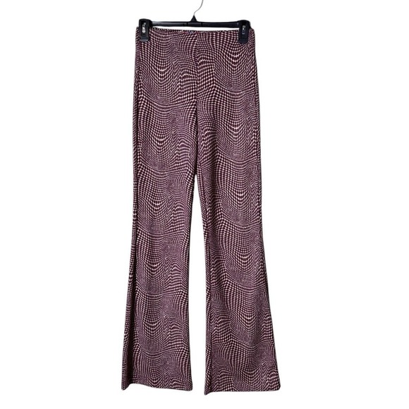 Urban Outfitters Bryn Pull-On Flare Pant Small Bohemian Hippie Retro Festival - Picture 3 of 8